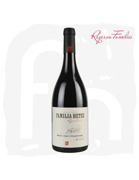 Crama Familia Hetei Cupaj Merlot, Syrah, Feteasca Neagra Rezerva Familiei